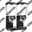 Haushalt International Muesli dispenser - dubbel - zwart