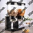 Haushalt International Muesli dispenser - dubbel - zwart