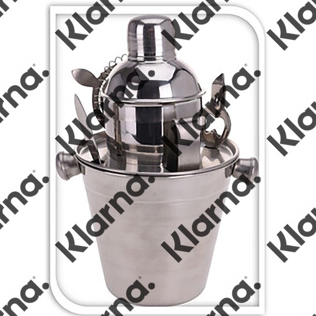 Excellent Houseware. Cocktail Set -  6 delig - RVS