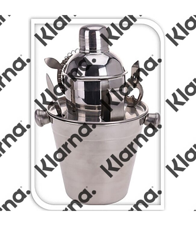 Excellent Houseware. Cocktail Set -  6 delig - RVS