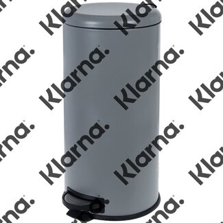 Pedaalemmer - Soft Close - 30 l - Grijs