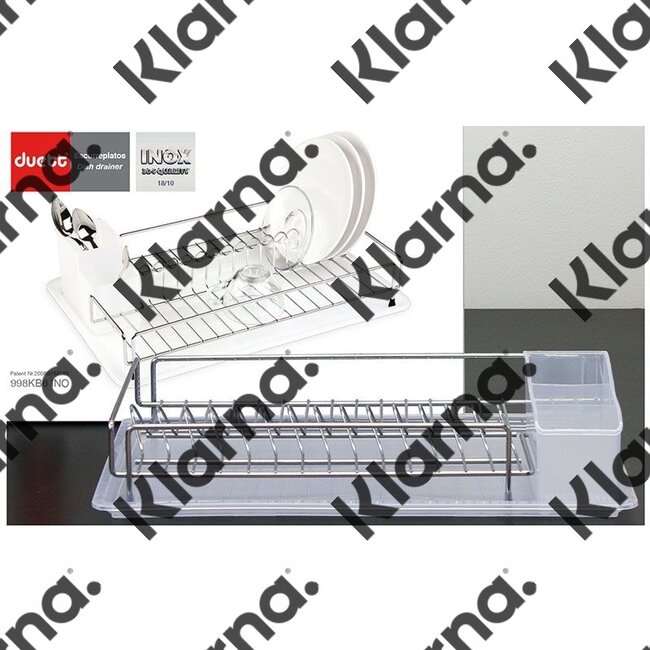 Duett Afdruiprek met Bestekbak - incl. Lekbak