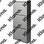 Duett Schoenenkast - 3 Vakken - Wandmontage - Grijs