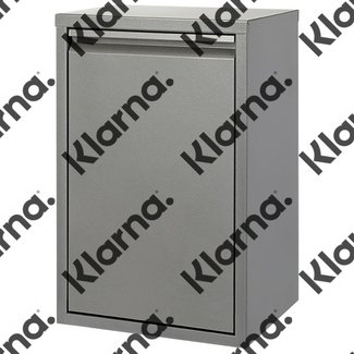 Duett - Afvalbak voor Recycling - Vrijstaand - Enkele Bak - Grijs