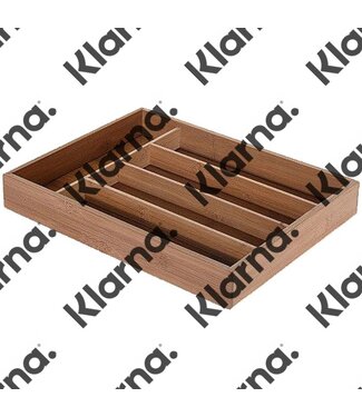 Excellent Houseware. Bestekbak bamboe - 35x26cm