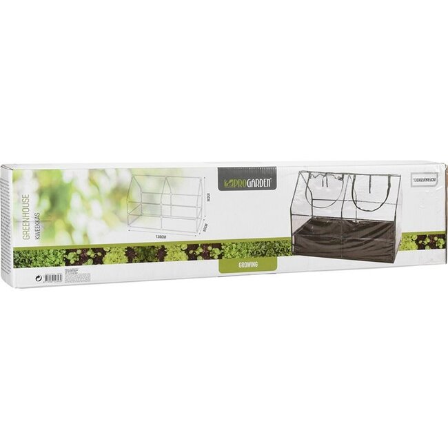 ProGarden Kweekkas met Bodem- 130 x 65 x 85