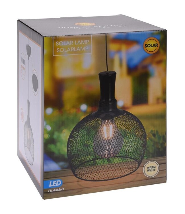 Home&Styling Solar Hanglamp - Metaal