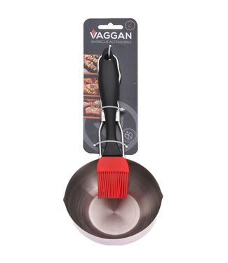 Vaggan Sauspan RVS - met kwastje