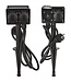 FXcontrol Tuinstekkerdoos 4-Voudig - Buitencontactdoos 2+2-Voudig