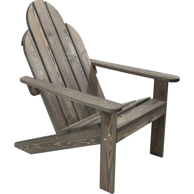 Ambiance Deckchair - Adirondack Loungestoel - hout - grey wash