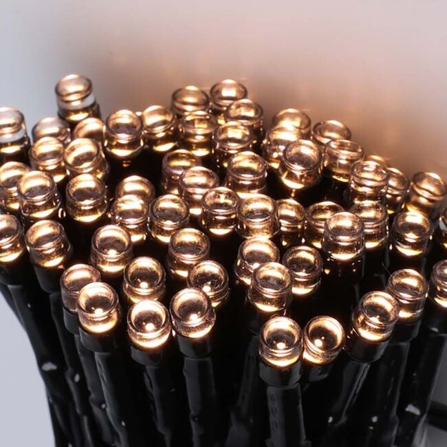 ProGarden Solar Lichtsnoer - 400 LED - 24  + 4 meter - Warm wit  - met Bewaarbox