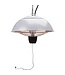 Excellent Electrics Terrasverwarmer hangend 1500W zilver