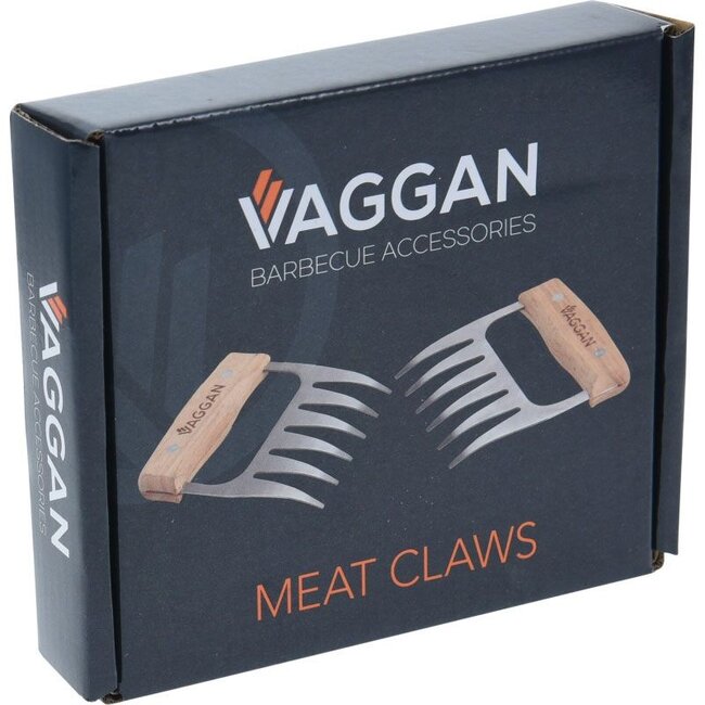 Vaggan Vleesklauwen voor de BBQ - Pulled Pork Klauwen - 2 stuks