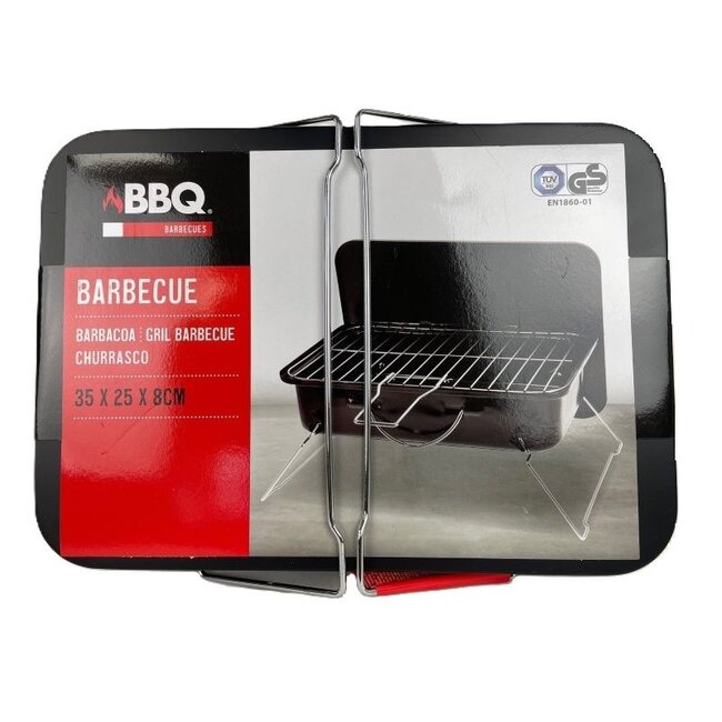 BBQ Draagbare Tafel Barbecue - 35x25 cm