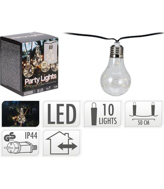 Feestverlichting voor de Tuin - 450cm - warm wit - 10x5 LED