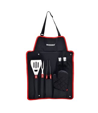 Bergner BBQ Accessoires - Geschenkset - 7-delig
