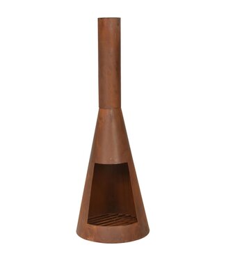 Tuinhaard Kos - 35x100cm - Roestbruin