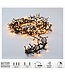 Micro Cluster 200 led - 4m - two tone romantic - Batterij - Lichtfuncties - Geheugen - Timer