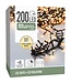 Micro Cluster 200 led - 4m - two tone romantic - Batterij - Lichtfuncties - Geheugen - Timer