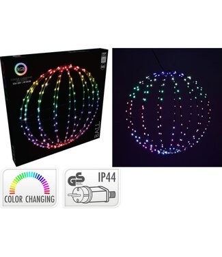 Lichtbol - Kerstverlichting - 50 cm - RGB Licht - 224 LED - Colour Changing