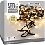 Kerstverlichting 480 led- 36m - extra warm wit - Timer - Lichtfuncties - Geheugen - Buiten