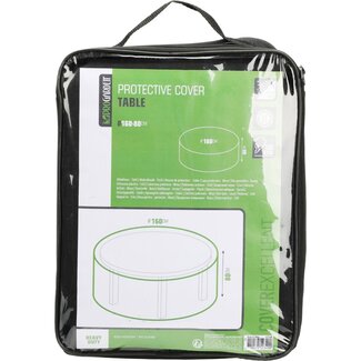 ProGarden Afdekhoes voor Tuintafel - Zware kwaliteit - Waterdicht - Rond diameter 160 cm