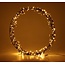 Kerstkrans op Standaard - 300 LED - 50 cm - warm wit - Timer