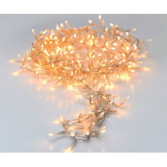 LED-verlichting - 80 LED - Lichtfuncties - Timer - 6 meter - transparant snoer