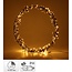 Kerstkrans op Standaard - 200 LED - 40 cm - warm wit - Timer