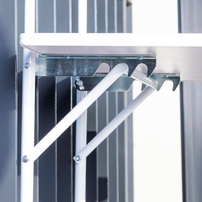 Balkontafel 60x40 - Wit