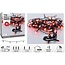 Kerstverlichting 320 led- 24m - rood - Timer - Lichtfuncties - Geheugen - Buiten