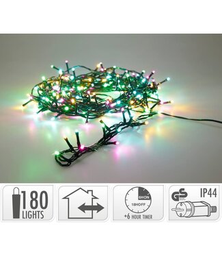 LED Verlichting 180 LED - 13.5 Meter - Kerst - Festival