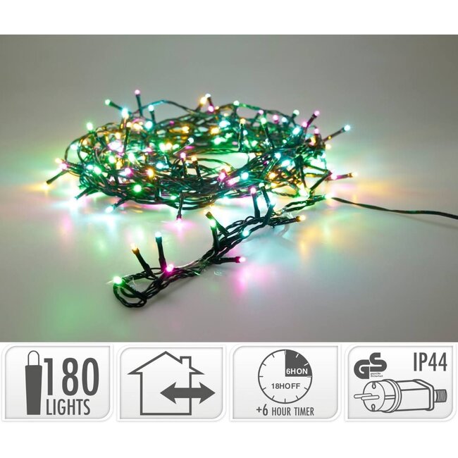 LED Verlichting 180 LED - 13.5 Meter - Kerst - Festival