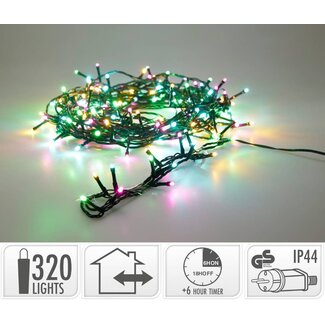 LED Verlichting 320 LED - 24 Meter - Kerst - Festival