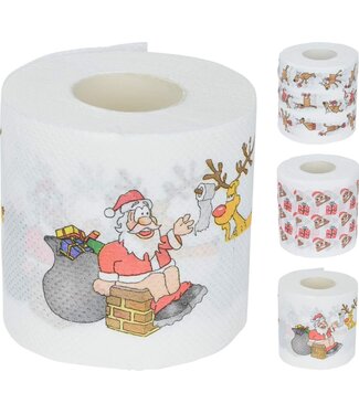 Kerst Toiletpapier - 3 Rollen