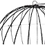 Lichtbol 240 led - Metaal - 40 cm - Kerstverlichting - met Timer - extra warm wit