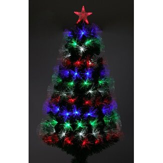 Kerstboom met Verlichting - Fiber Optic - 60 cm - multicolour