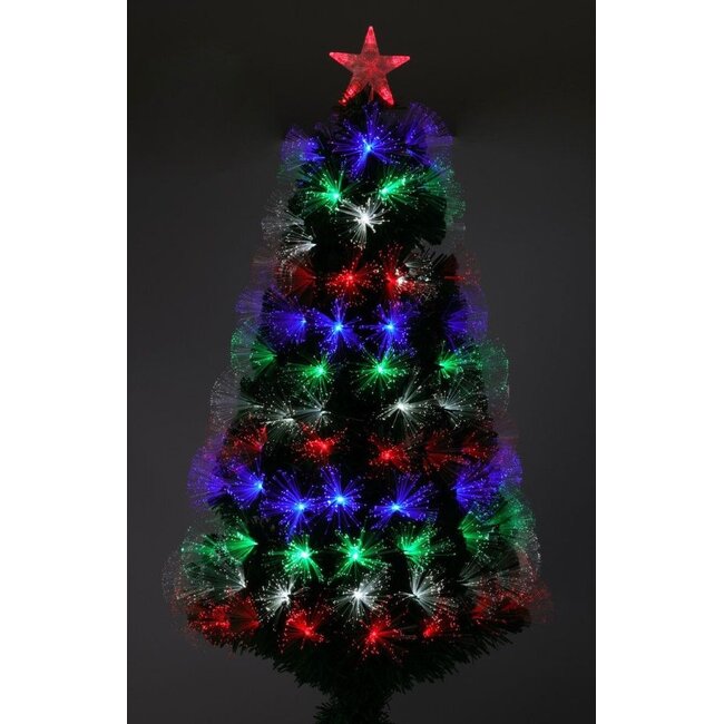 Kerstboom met Verlichting - Fiber Optic - 60 cm - multicolour