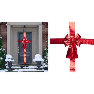 Deurstrik Rood - Kerst