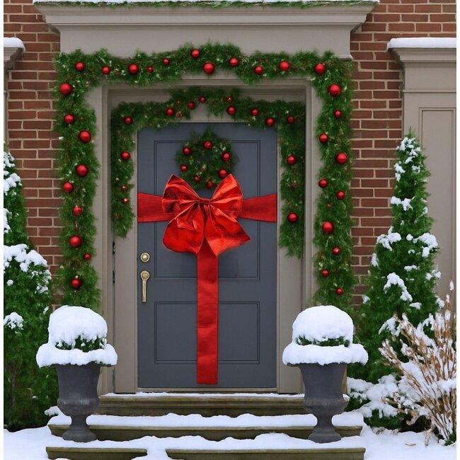 Deurstrik Rood - Kerst