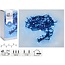 LED verlichting - 40 LED - 3 meter - blauw