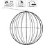Lichtbol 320 led - Metaal - 50 cm - Kerstverlichting - met Timer - extra warm wit
