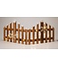 Kersthek 76cm - met led verlichting - hout