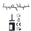 Micro Cluster 1200 LED's - 24 meter - wit - 8 functies + geheugen