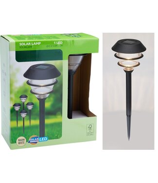 Buitenlamp op Zonne Energie - 4 Stuks - Solar Tuinverlichting