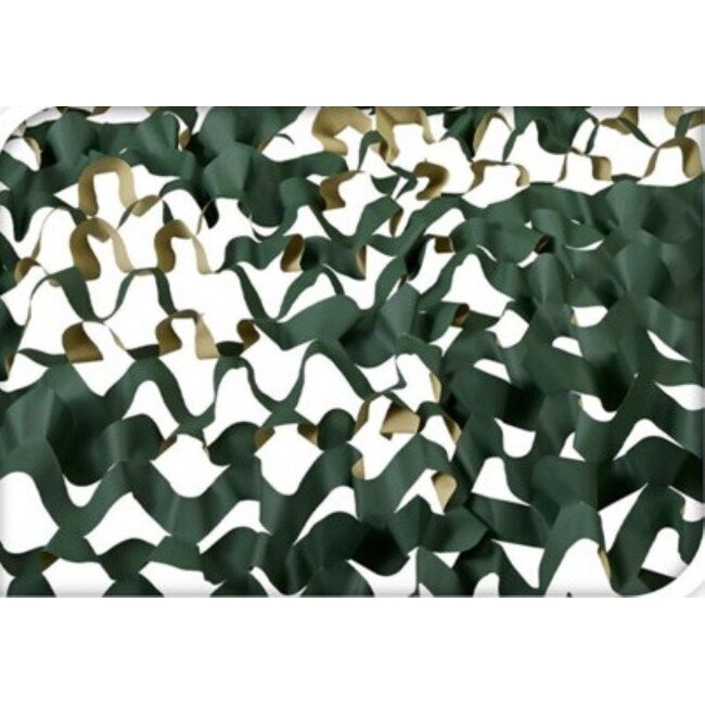 Schaduwdoek Camouflagedoek - Groen - 2x3 m