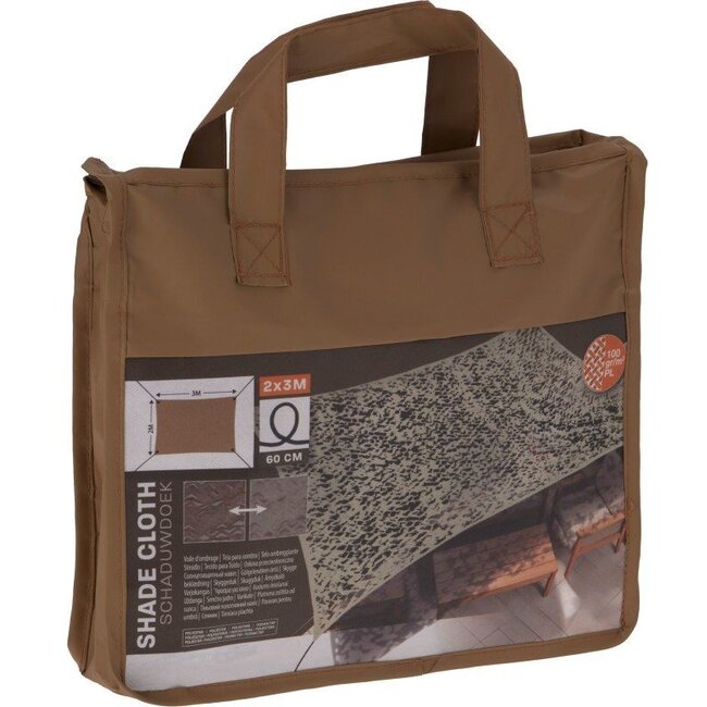 Schaduwdoek Camouflagedoek - Beige - 2x3 m