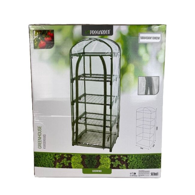 ProGarden Kweekkas - 4 verdiepingen -  50 x 45 x 130 cm