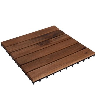 Houten Terrastegel - Acacia - 30x30cm - set van 4 - 0.36m2