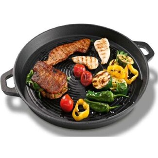 Grillpan voor de BBQ - Gietijzer